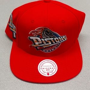 Detroit Pistons Mitchell & Ness Snapback